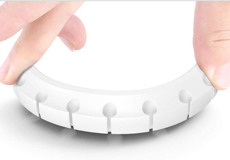 Κλιπ βάσης καλωδίου, 3-συσκευασία (λευκό)