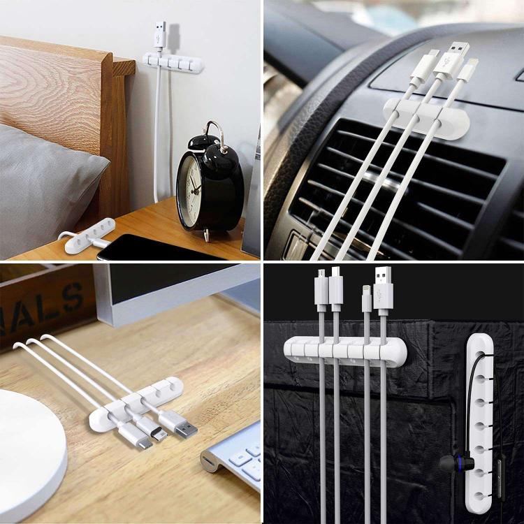 Cable Holder Clips, 3-Pack(White)