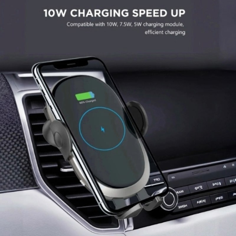 Βάση τηλεφώνου 10W Max Power Super Fast Smart Sensor ασύρματος φορτιστής αυτοκινήτου