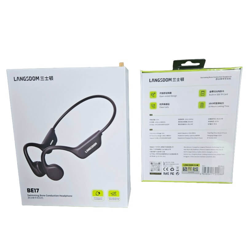 Langsdom Ακουστικά κολύμβησης με 32G μνήμη