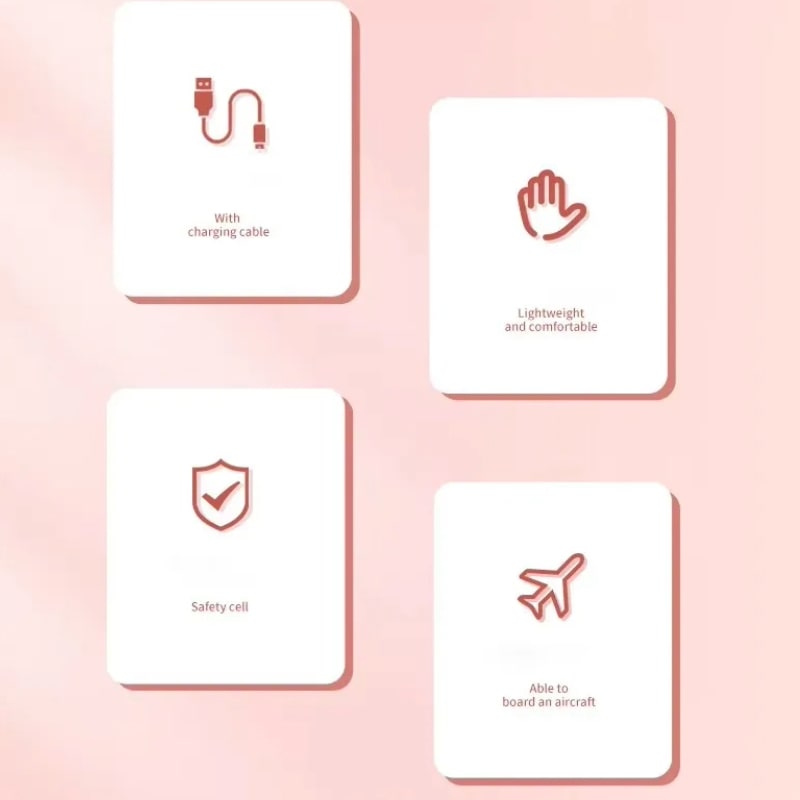 Fast Charge 22.5w Mini Power Bank 5000mAh –  Compact Μέγεθος & Ενσωματωμένο Καλώδιο | iPhone & Type-C